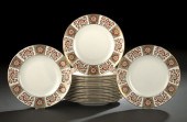Twenty Royal Crown Derby "Red
