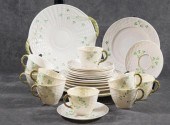 TWENTY-SEVEN BELLEEK SHAMROCK