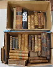 TWENTY-SIX ASSORTED ANTIQUE LE