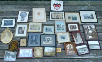 Twenty six vintage antique