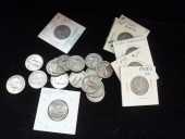 TWENTY-THREE HISTORIC US 90% S