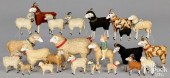 TWENTY-THREE STICK LEG SHEEP A