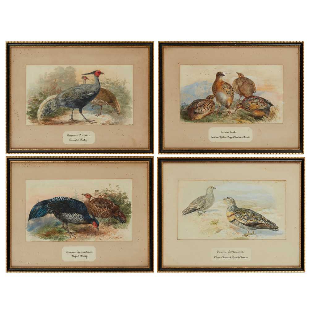 TWENTY-THREE WATERCOLOURS OF
