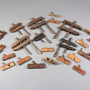Twenty-Three Wooden Hand Planes and