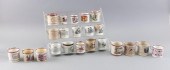 TWENTY-TWO ENGLISH POTTERY CHI