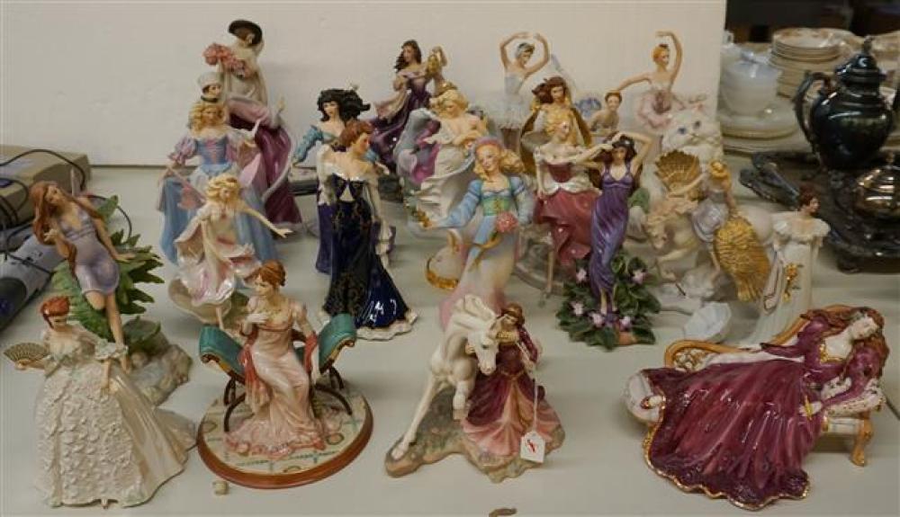 TWENTY-TWO FRANKLIN MINT