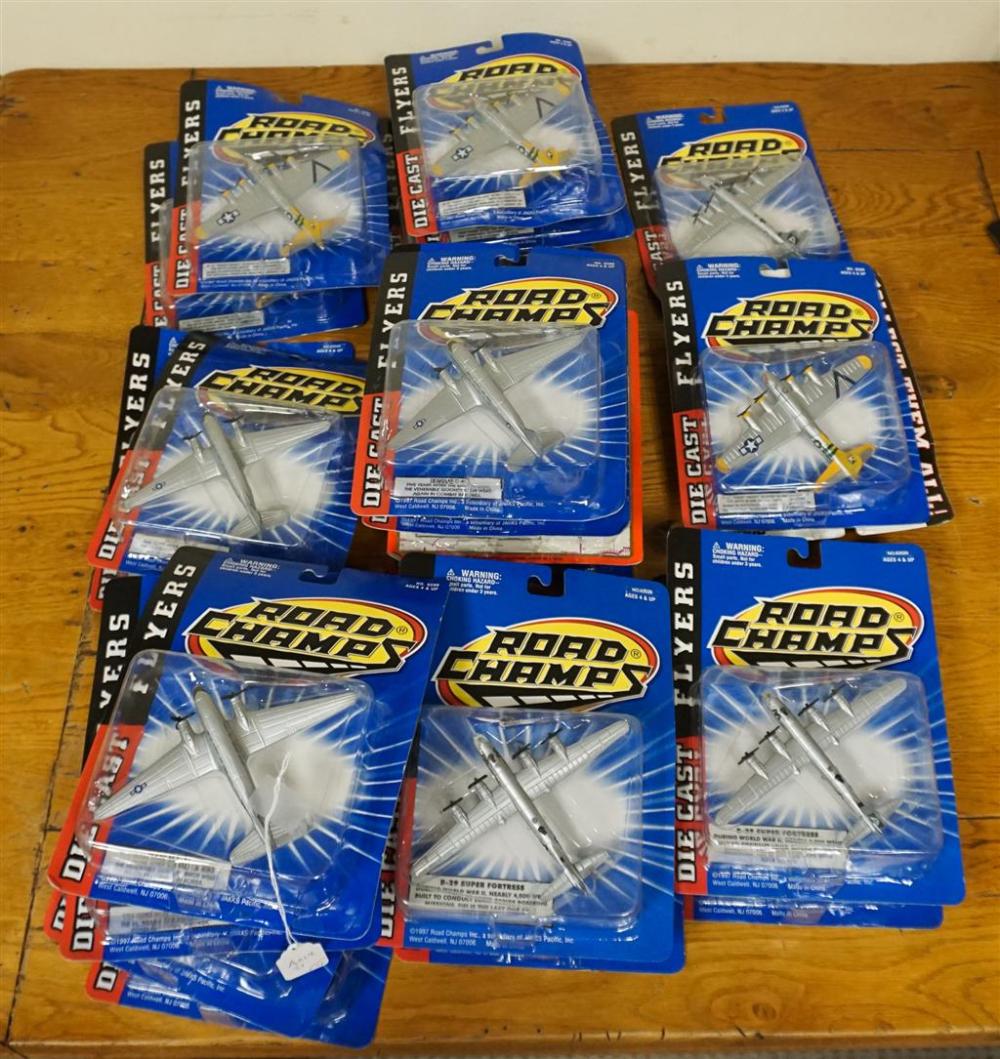 TWENTY-TWO ROAD CHAMPS DIE CAST
