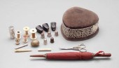 Twenty-two sewing items: sewin