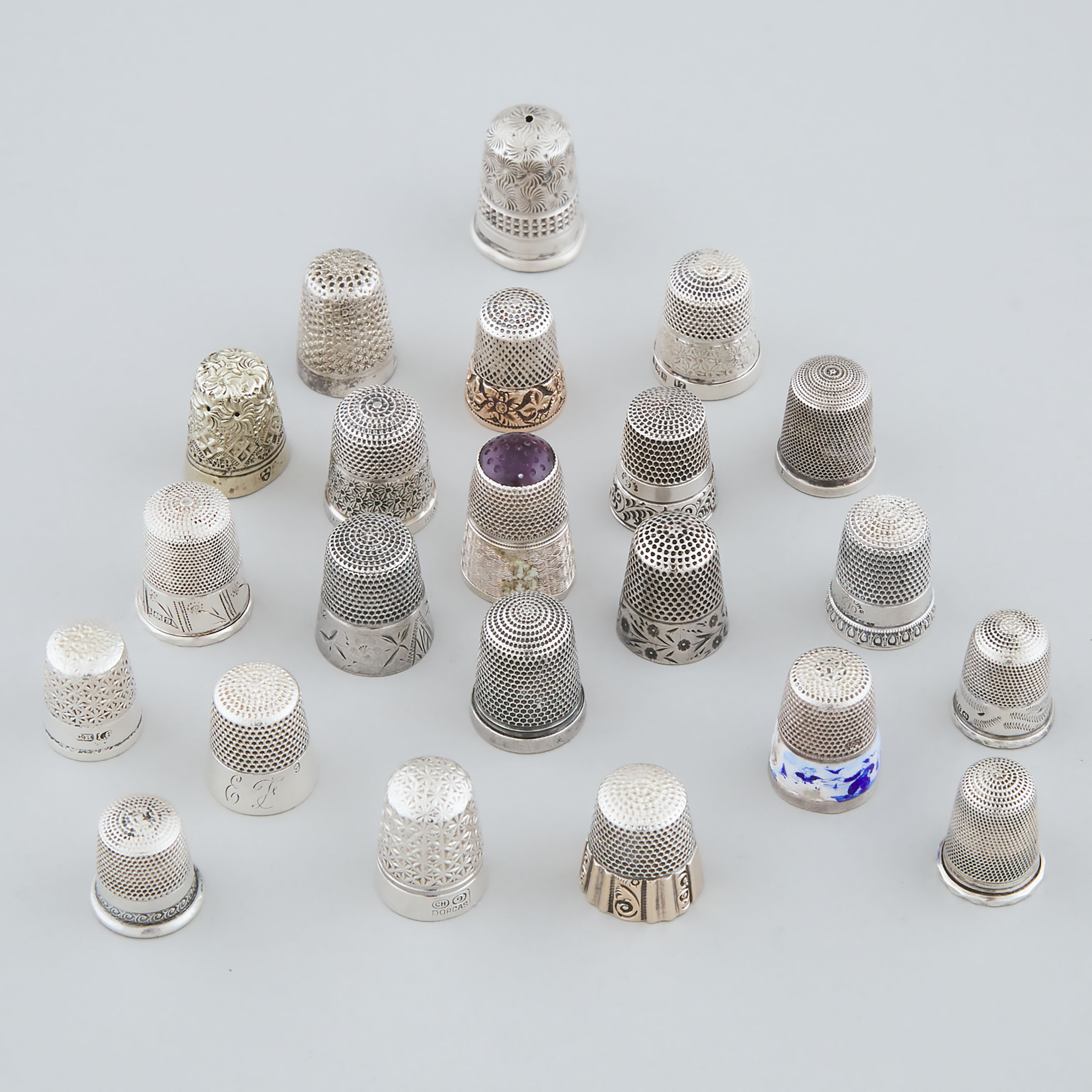 Twenty-Two Various Mainly Silver