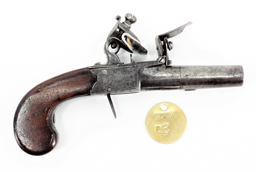 TWIGG BOXLOCK FLINTLOCK PISTOL