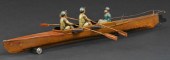 TWIN OARSMAN WITH COXSWAIN RAC