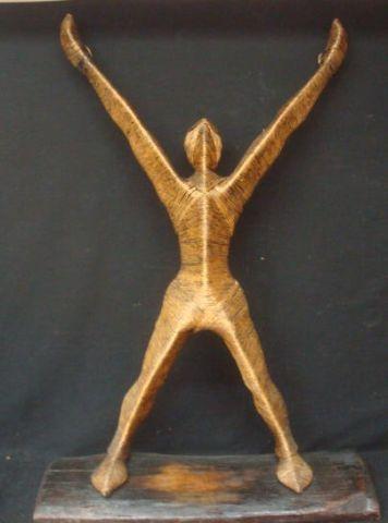 Twine Art Midcentury Figure plus