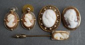 TWO 14-KARAT YELLOW-GOLD AND S