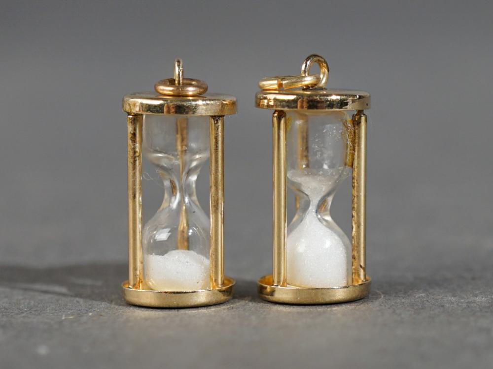 TWO 14-KARAT YELLOW-GOLD