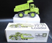 TWO 1:40 SCALE DIECAST TEREX M
