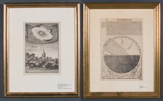 Two 16th and 17th cosmological
