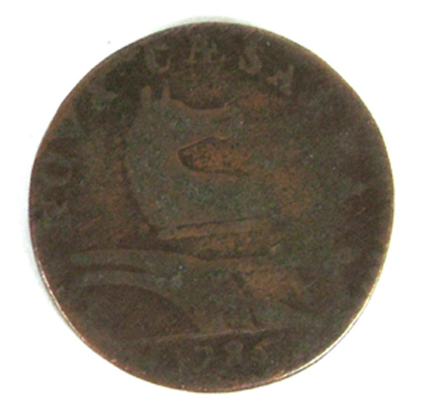 Two 1786 Nova Caesarea Coins