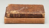 Two 17th century books, distil
