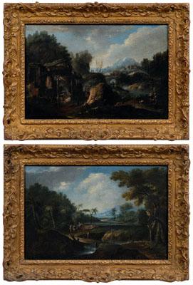 Two 17th century French School