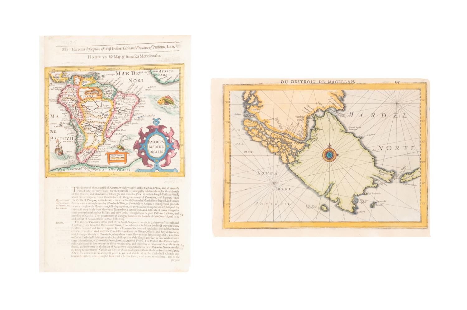 TWO 17TH CENTURY MAPS OF THE