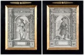 TWO 17TH CENTURY PRINTS AFTER