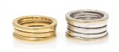 *Two 18 Karat Gold Rings Bulga
