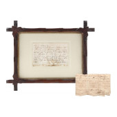 TWO 1830S SLAVE DOCUMENTS FROM