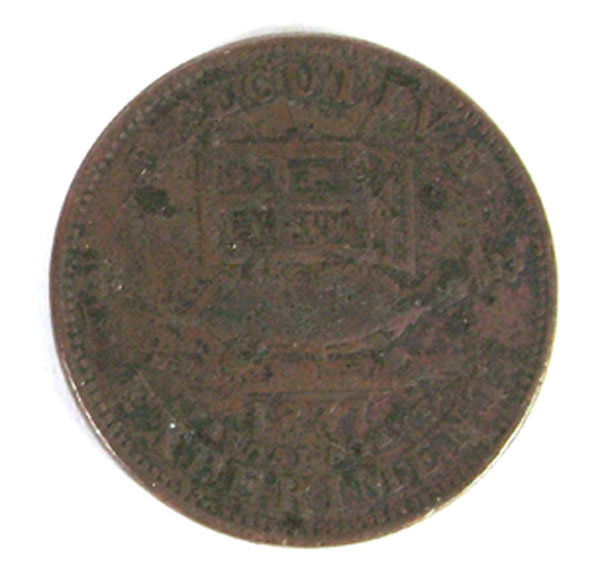 Two 1837 Tokens For Defense &