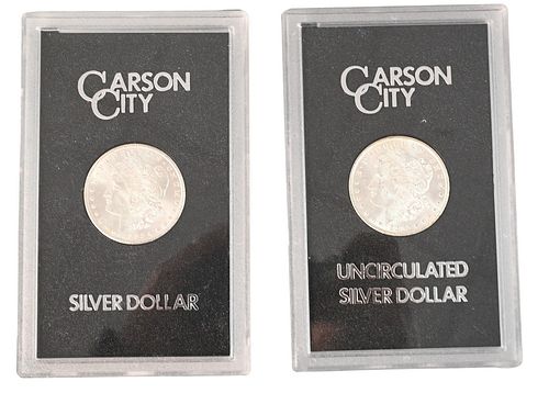 TWO 1882 CARSON CITY MORGAN