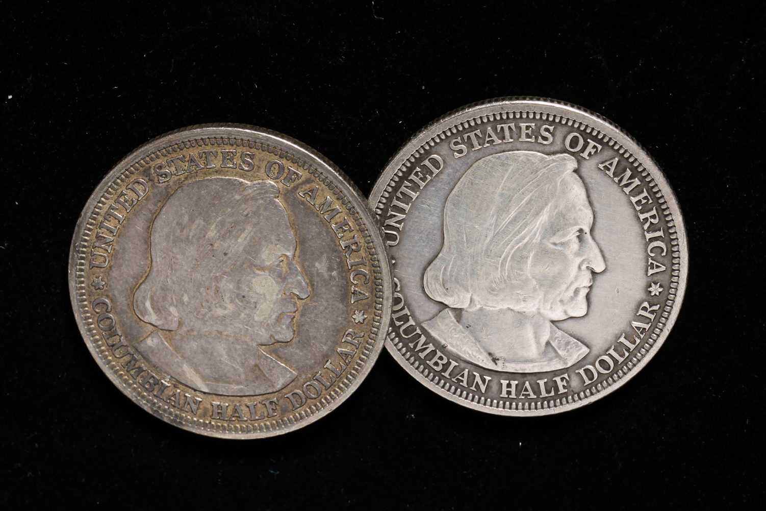 TWO 1893 COLUMBIAN EXPOSITION