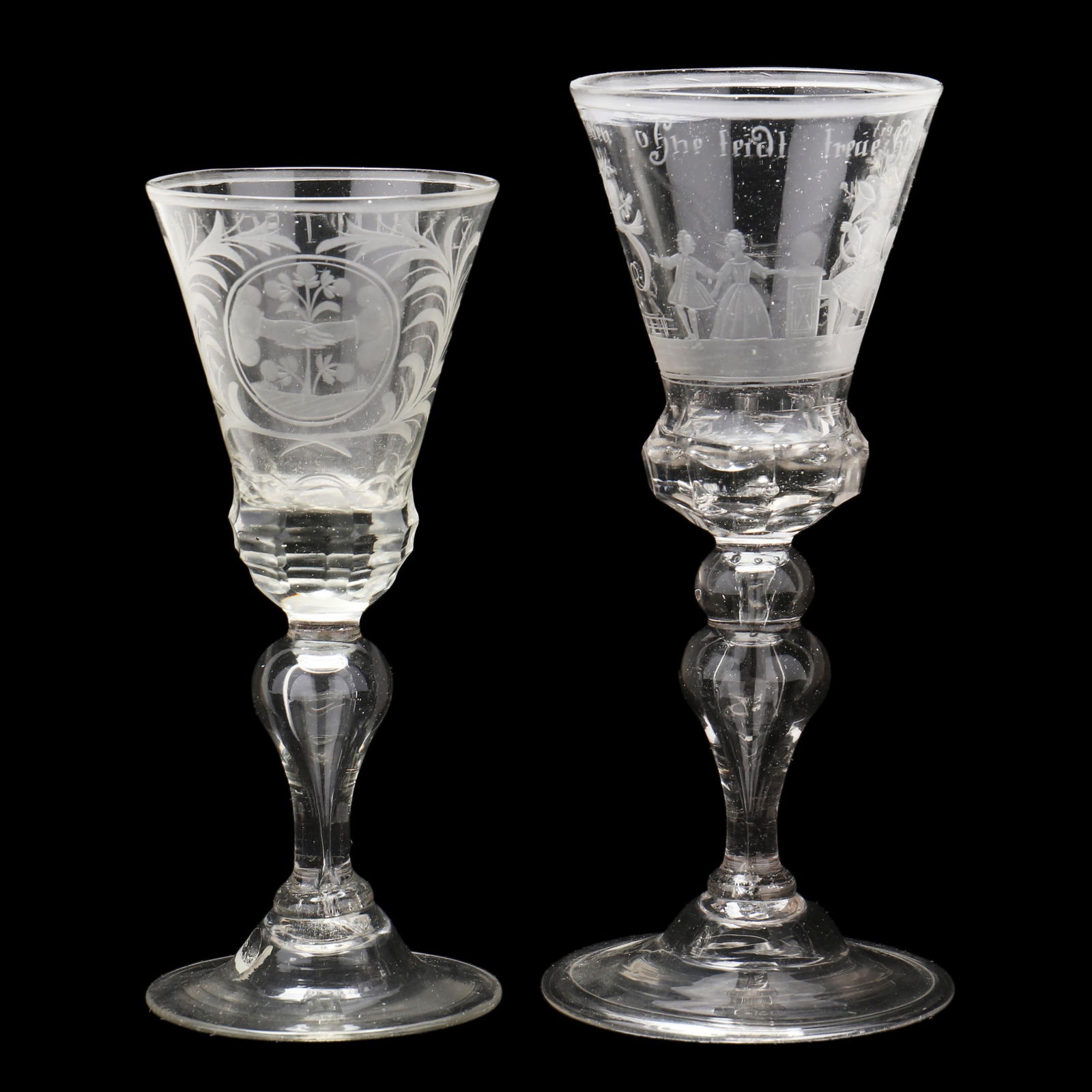 TWO 18TH CENTURY ENGRAVED