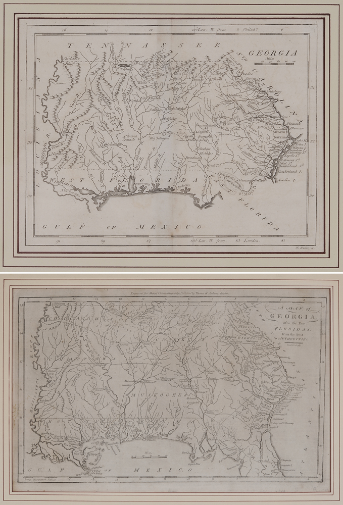 Two 18th Century Georgia Maps