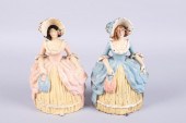 TWO 18TH CENTURY STYLE LADIES