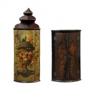TWO 18TH/19TH C. PAINTED HANGI