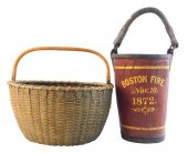 TWO 19 C. BASKETS, ONE FIRE BU