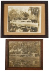 TWO 1900S CHEROKEE STEAMBOAT P