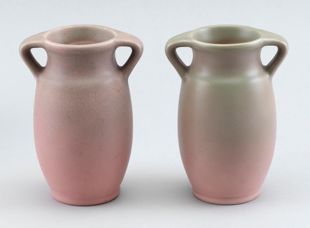 TWO 1927 ROOKWOOD VASES DATED