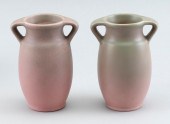 TWO 1927 ROOKWOOD VASES DATED