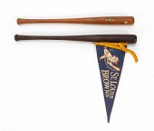 TWO 1944 WORLD SERIES HANNA BA