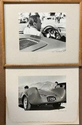 TWO 1954 PHOTOS OF VON NEUMANN