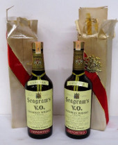 TWO 1960'S UNOPENED BOTTLES OF