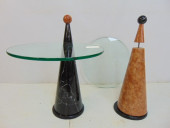 TWO 1980'S VINTAGE CONE SHAPED