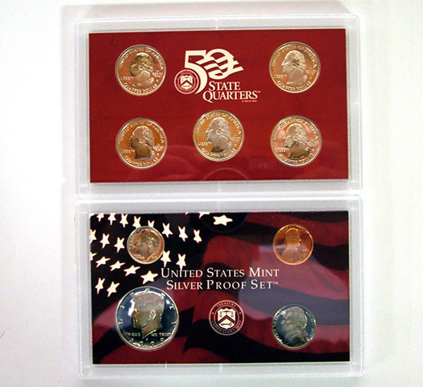 Two 1999-S U.S. Silver Proof Sets