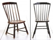 TWO 19C AMERICAN BIRD CAGE WIN