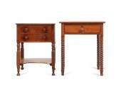 TWO 19TH C. AMERICAN COUNTRY W