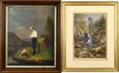 TWO 19TH C. AMERICAN SCHOOL FI