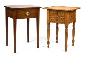 TWO 19TH C. AMERICAN STANDS, C
