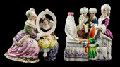TWO 19TH C. CONTINENTAL PORCEL