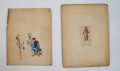 TWO 19TH C. ENGLISH WATERCOLOR