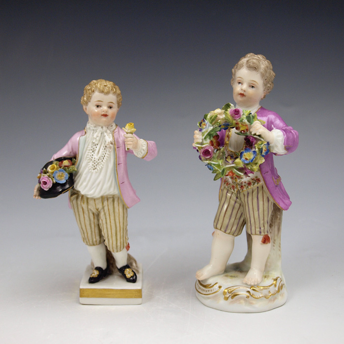 TWO 19TH C FINELY DETAILED